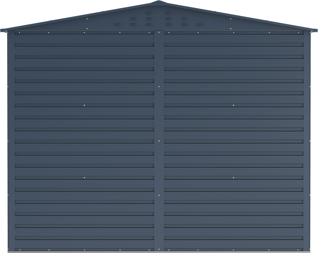 Alpine 8x6 Anthracite Grey Metal Shed