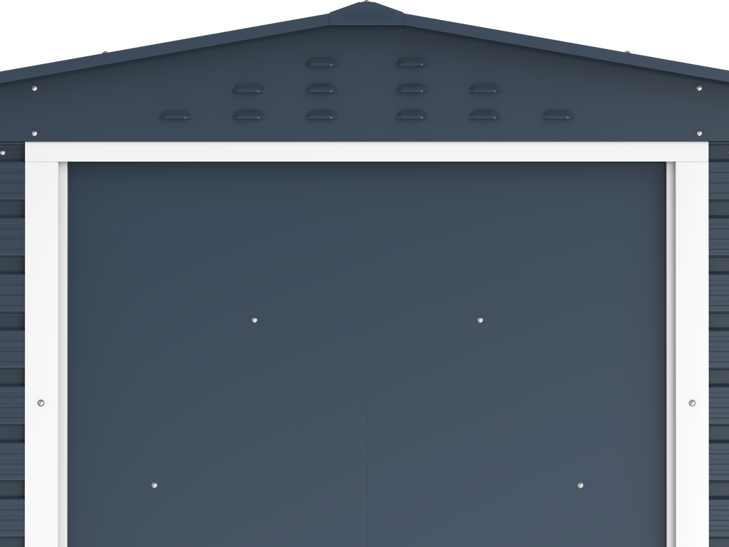 Alpine 8x6 Anthracite Grey Metal Shed