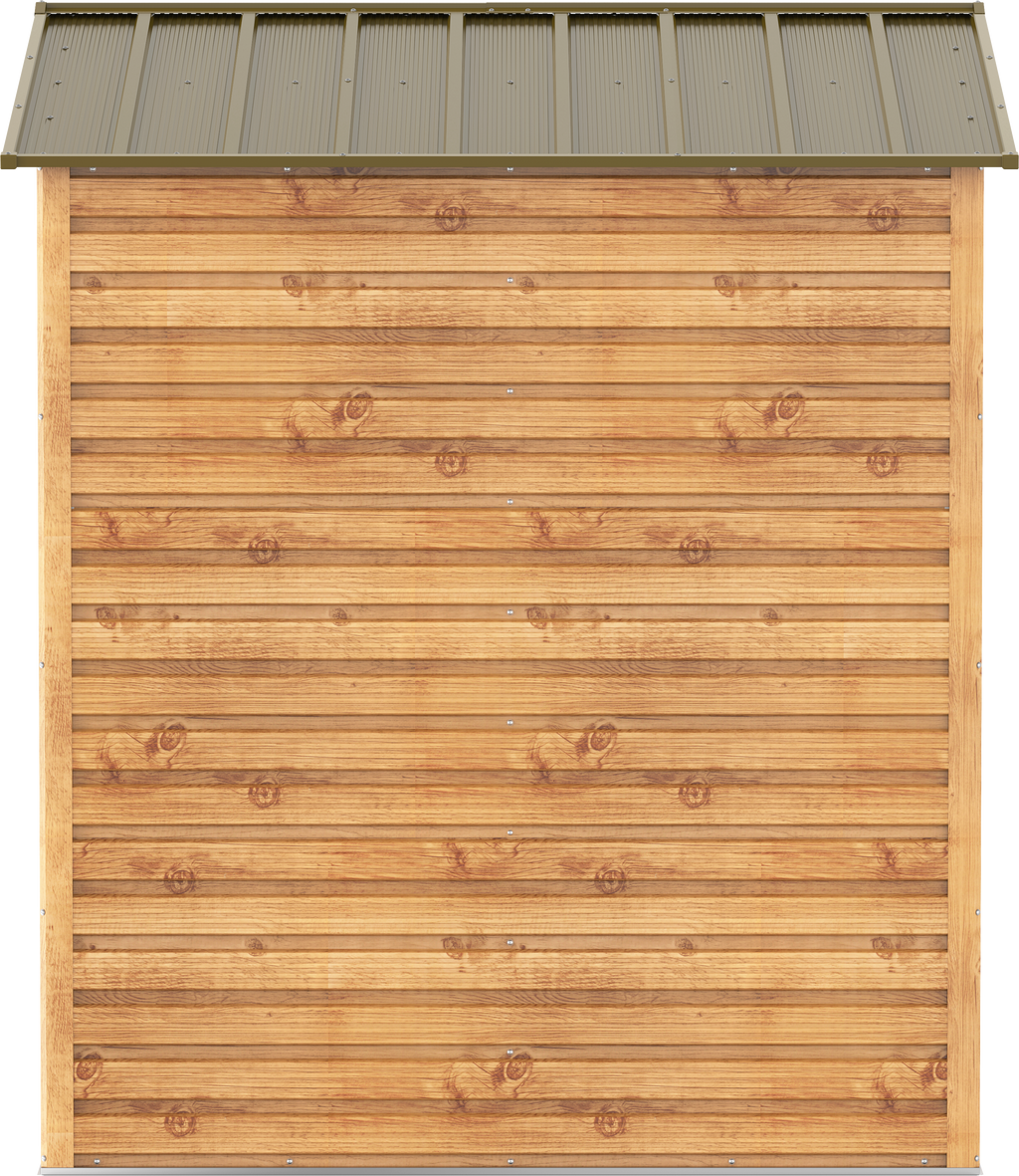 Caseta metálica Alpine 8x6 Imitación Madera