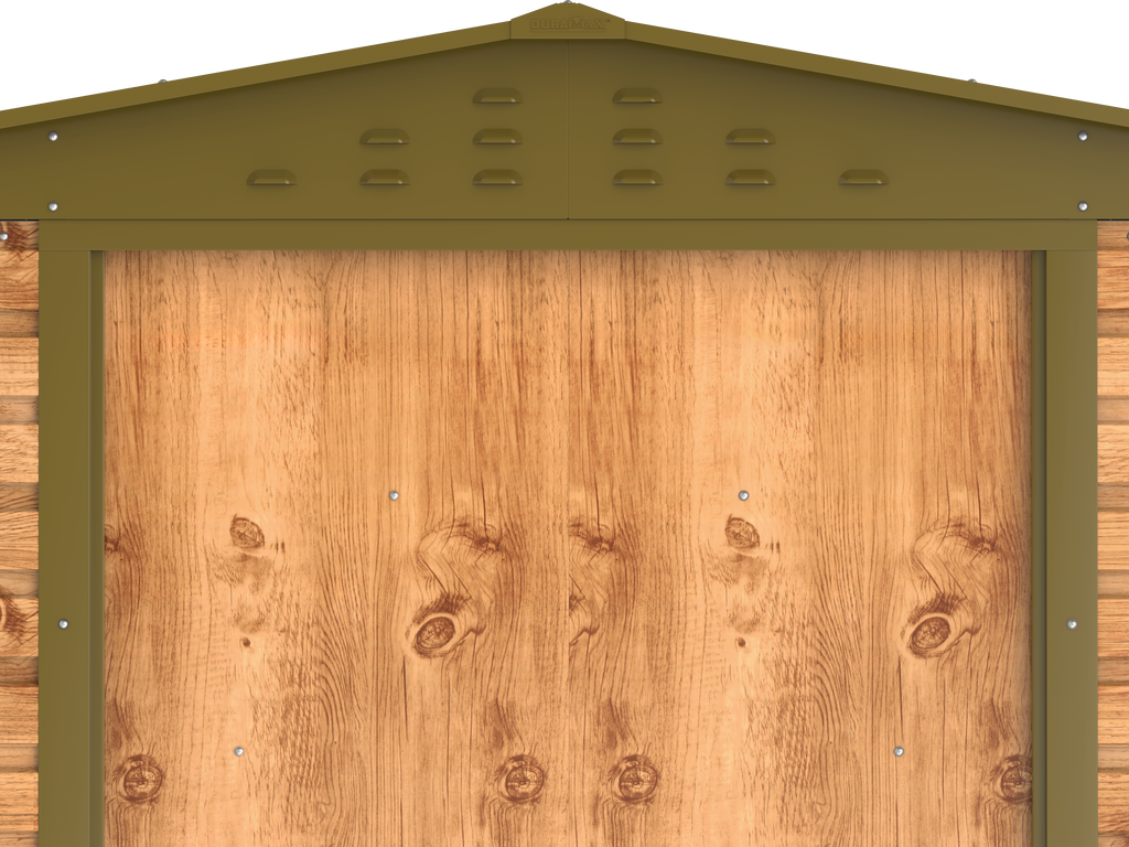 Caseta metálica Alpine 8x6 Imitación Madera